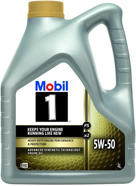 Mobil 1 FS X2 5W50 Motor Yağı, 4 L ürün görseli