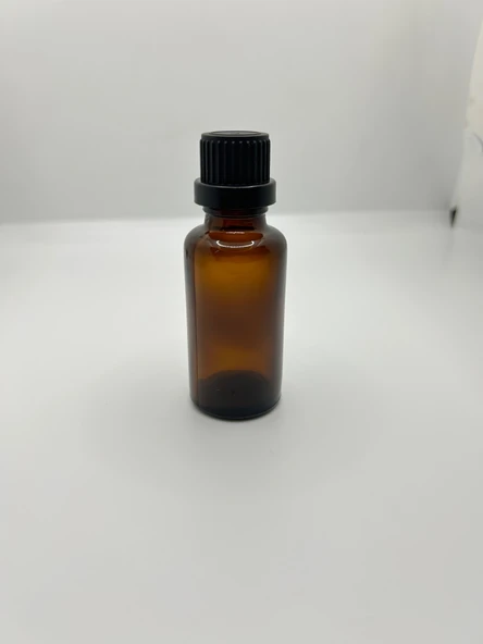 CAM ŞİŞE 50 CC - 18MM /AMBER)