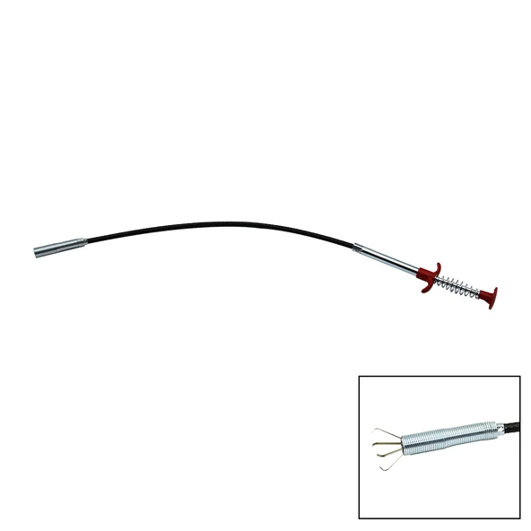 60CM YAYLI LAVABO - GİDER TEMİZLEME KISKAÇ ÇUBUK (4401)