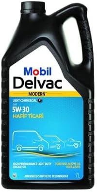 Mobil Delvac Modern Light Commercial F 5W-30 7 L ürün görseli