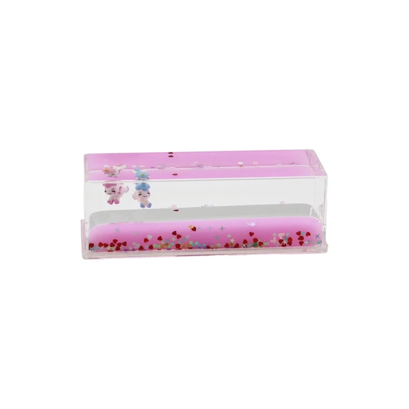 PEMBE SU HAYVAN - YILDIZ D.GEN MİKA YÜZEN BATMAYAN DEKORATİF BİBLO AKVARYUM4.7X13.6X4.5CM (4401)