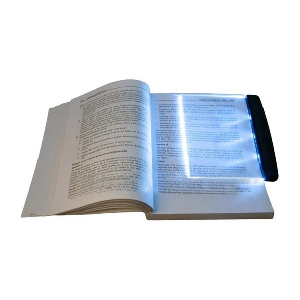 Kitap Arası Okuma Işığı Led Panel Kitap Okuma Lambası (4401)