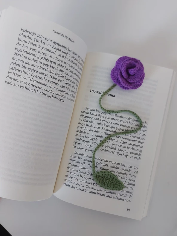Gül Kitap Ayracı