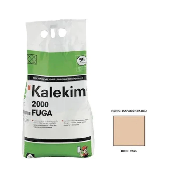 Kalekim Fugaflex Kapadokya Bej 5 Kg - 2