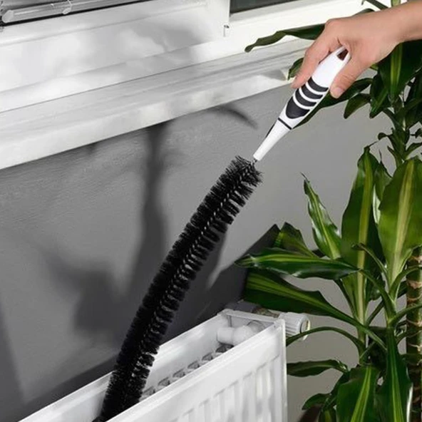Ergonomik Pratik Kolay Kalorifer Peteği Temizleme Fırçası Aleti (4401)