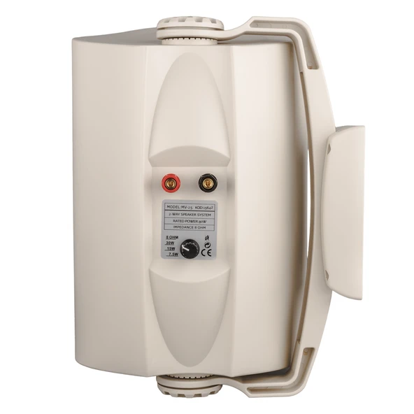 MAGICVOICE MV-25TRF 16 CM 80 WATT 2Lİ TAKIM BEYAZ TRAFOLU SÜTUN HOPARLÖR (4401) - 3