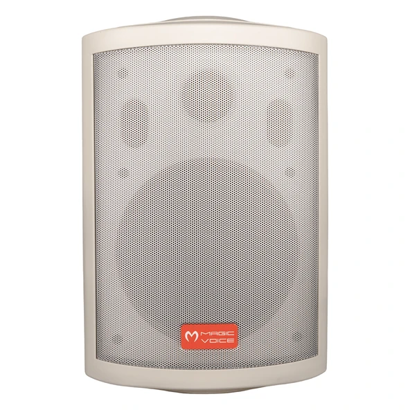 MAGICVOICE MV-25TRF 16 CM 80 WATT 2Lİ TAKIM BEYAZ TRAFOLU SÜTUN HOPARLÖR (4401) - 2