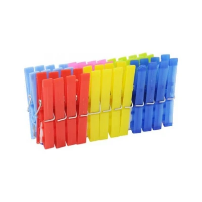 PLASTİK FİLİZ MANDAL 24 PARÇA (4401)