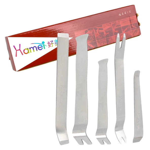 ARAÇ İÇİ SES SİSTEMİ SÖKME - LASTİK SÖKME -  KAPI DÜZELTME ÇIKARMA SETİ ÇELİK METAL (4401)