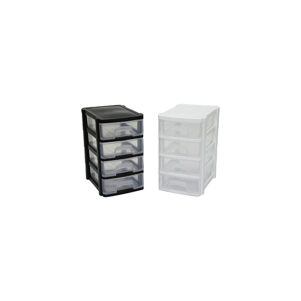 TONTON - MİNİ ÇEKMECE 4 KATLI 10.3X13.9X16.6CM (4401)