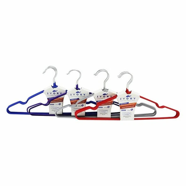 5 PARÇA  SİLİKONLU ELBİSE ASKI 40CM (4401)