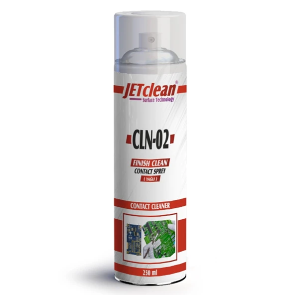 JETCLEAN CLN-02 250 ML KONTAK YAĞLI SPREY (4401)