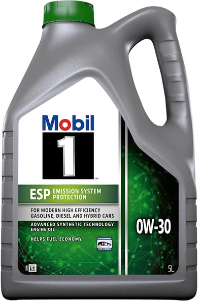 Mobil 1 Esp Lv 0W30 5 L ÜT:2024