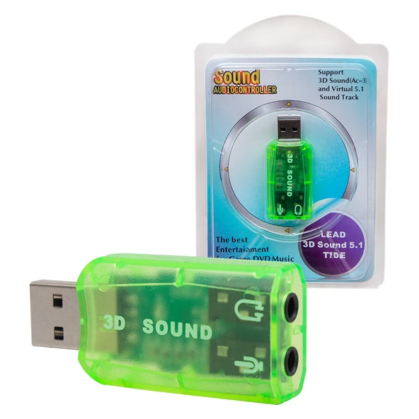 5.1 CHANNEL USB 2.0 SES KARTI (4401)