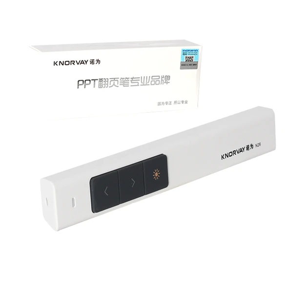 KNORVAY N26 2.4GHZ KABLOSUZ PROFESYONEL SUNUM KUMANDASI (100M) (4401)