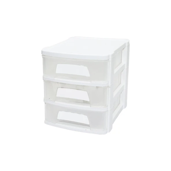 TONTON - NO:1 ÇEKMECE 3 KATLI 18.5X27X22.2CM (4401)