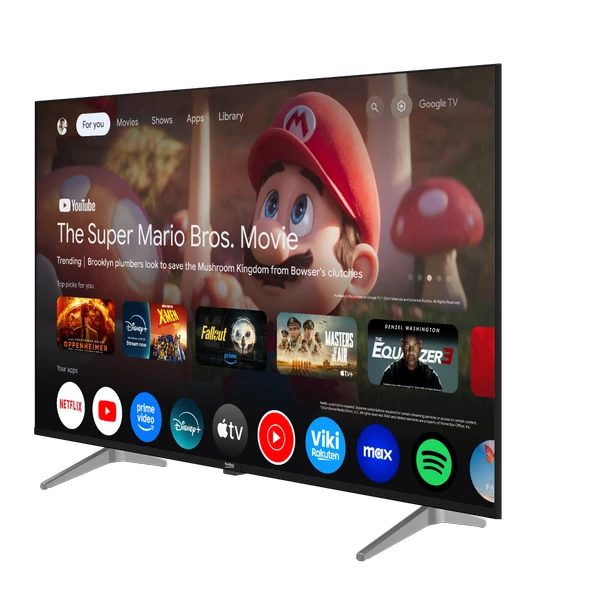 Beko B65 E 795 B 4K Ultra HD 65" 165 Ekran Uydu Alıcılı Google Smart LED TV - 4