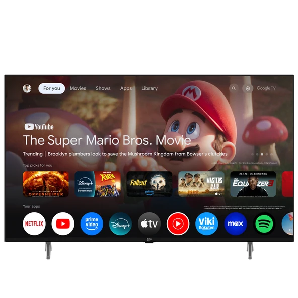 Beko B65 E 795 B 4K Ultra HD 65" 165 Ekran Uydu Alıcılı Google Smart LED TV - 1