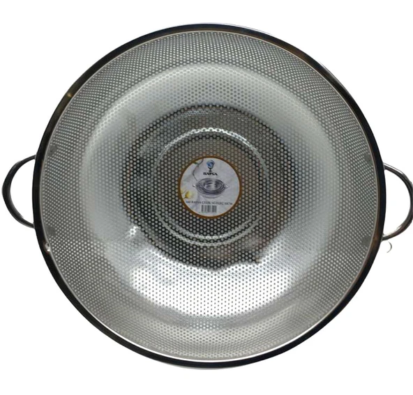 METAL KULPLU ÇELİK TEL SEPET SÜZGEÇ 32CM (4401)