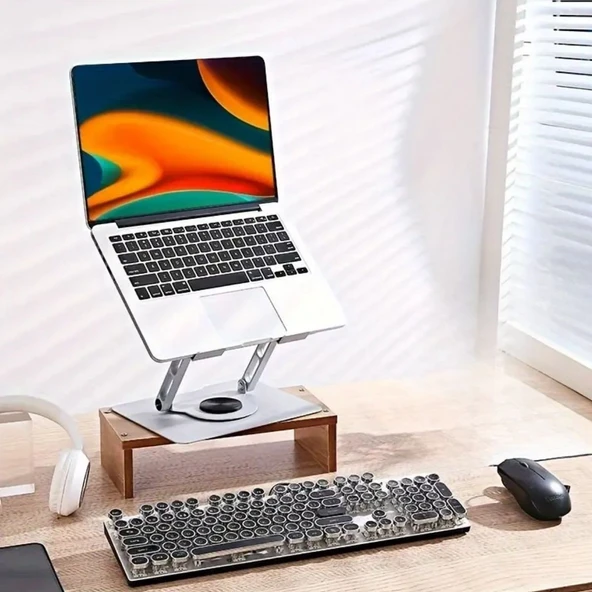 360 Derece Dönebilen Hava Aldıran Laptop Standı (4401)