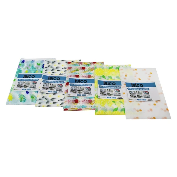 6 PCS   30X45CM   EVA - KAYMAZ  DOLAP VE ÇEKMECE İÇİ RAF ÖRTÜSÜ (4401)