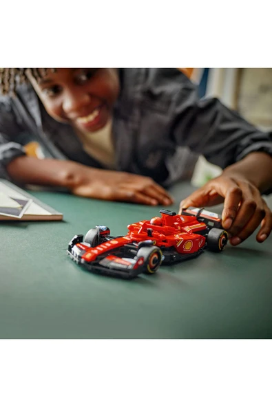 LEGO ® Speed Champions Ferrari SF-24 F1® Yarış Arabası 77242 - 10+ Oyuncak Yapım Seti (275 Parça) - 6