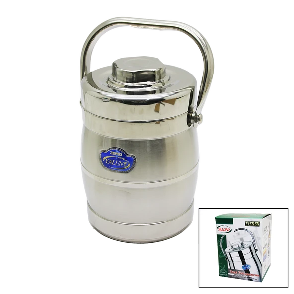 METAL KOVA 3LÜ SEFER TASI SAKLAMA KABI 1.6LT (4401)