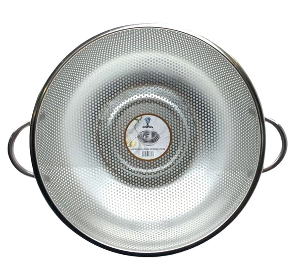 METAL KULPLU ÇELİK TEL SEPET SÜZGEÇ 29CM (4401)