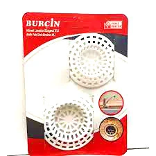 2 PARÇA PLASTİK KÜVET LAVABO SÜZGEÇ (4401)