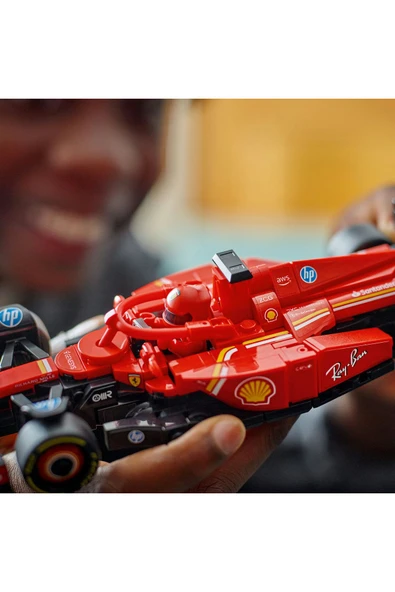LEGO ® Speed Champions Ferrari SF-24 F1® Yarış Arabası 77242 - 10+ Oyuncak Yapım Seti (275 Parça) - 9