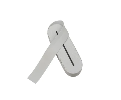 BEYAZ - 4CM PAÇA LASTİK YASSI GENİŞ 10MT (4401)
