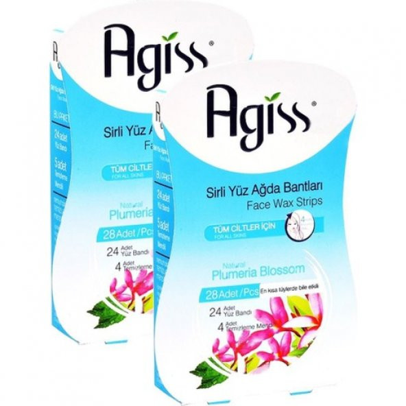 Easyso 2 Adet Agiss Yüz Ağda Bandı Tüm Ciltler 28'li - Resim 3