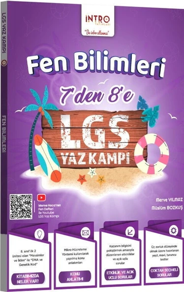 7 den 8 e LGS Fen Bilimleri Yaz Kampı İntro Yayınları - 1