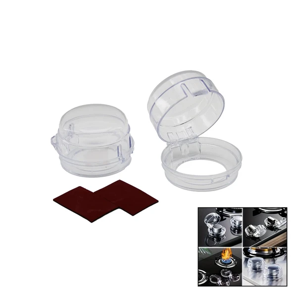 2  PCS OCAK DÜĞME KORUYUCU KAPAK MiKA KRİSTAL (4401)