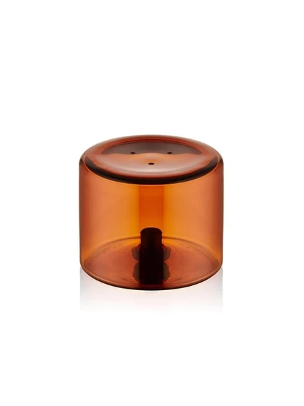 The Mia CAM0456 Yuvarlak Tuzluk Biberlik 2 Li Set Amber 6x5 Cm - 7