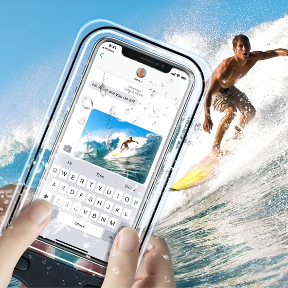 Bisiklete Takılan Su ve Yağmur Gerirmez Telefon Kılıfı Universal (4401) - 3
