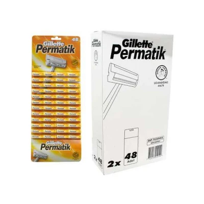 PERMATİK TEK SAPLI JİLET 96 PARÇA (4401)