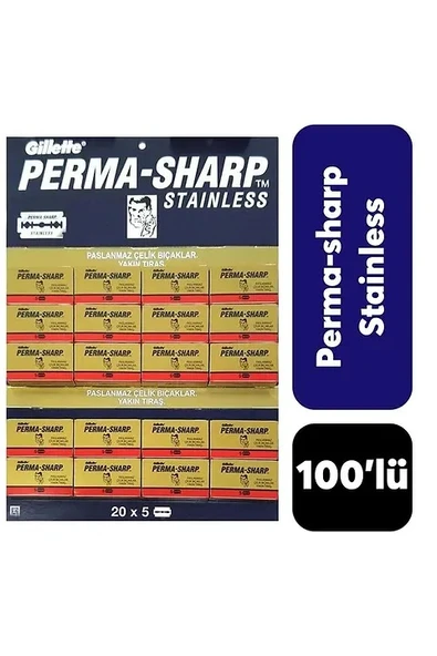 PERMA-SHARP TAM JİLET 5 PARÇA  X 20 PARÇA (4401)