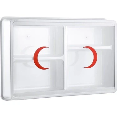 PLASTİK ECZA DOLABI 35x50x10cm (4401)