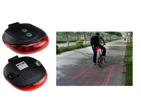 Lazer Güvenlik Şeritli Bisiklet Stop Lambası (4401) - 2