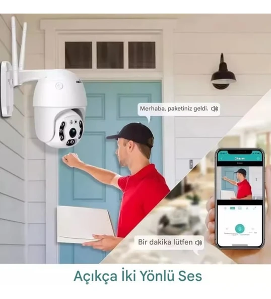 O-KAM Pro 3011 Wi-Fi PTZ Tek Kamera - 3