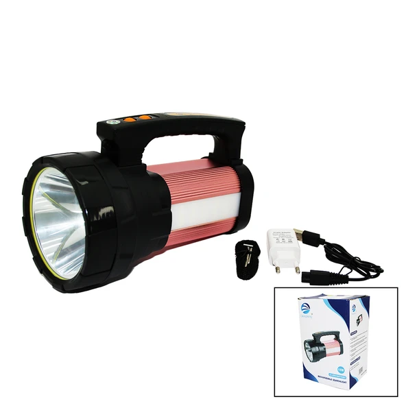 2İN1 15W COB LED - 28LED ŞARJLI EL FENERİ - PROJEKTÖR1000MT- POWERBANK - SU GEÇİRMEZ (4401)