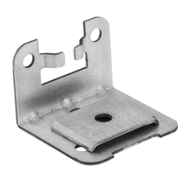 Mobilya Dolap Askı Elemanı Montaj Bağlantı Sabitleme Demiri Beyaz (5 ADET) - 5