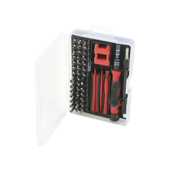 52İN1 SAATÇİ - TELEFONCU TORNAVİDA SETİ 42PCS UÇ - 4-CIMBIZ-VB.- 2-T.VİDA SAP - 3-APARAT - 1-ŞEFFAF PLS.KUTU (4401)