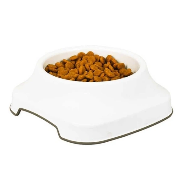 Silikon Kaydırmaz Taban Plastik Kedi ve Köpek Mama ve Su Kabı 2 L (4401) - 4