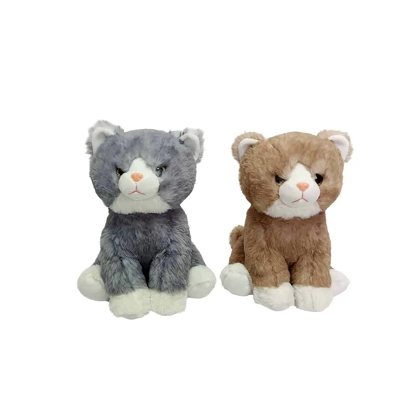 Pb31545-23 Peluş Oturan Kedi 23 Cm
