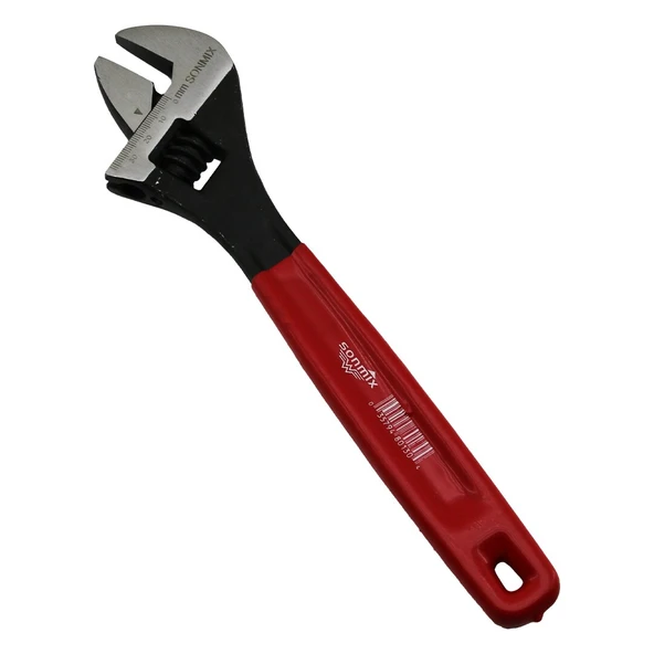%100 ÇELİK 12 İNÇ 300MM KURBAĞACIK ANAHTAR SİLİKON KILIFLI SAP (4401)