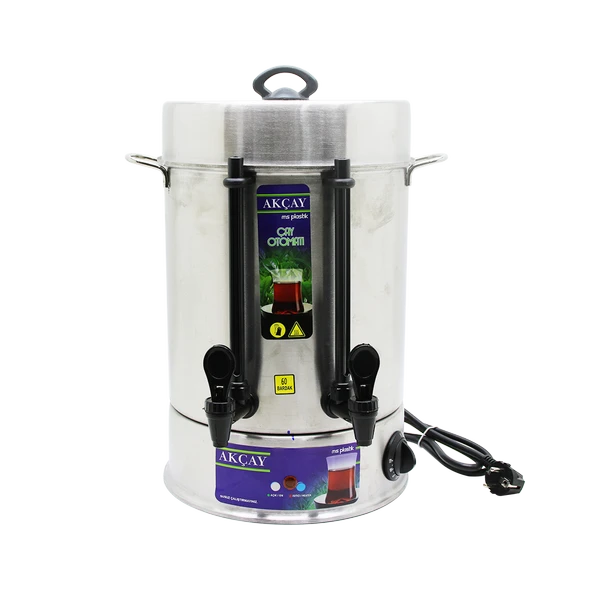 ÇAY OTOMATI 60 BARDAK SEMAVER ELEKTRİKLİ ÇAY MAKİNESİ ( MARKA DEĞİŞKENLİK GÖSTEREBİLİR )  (4401)