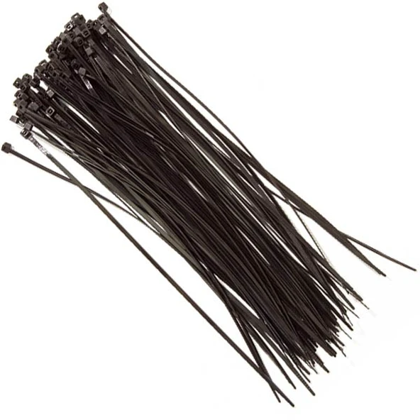 20 CM 3.6MM KABLO BAĞI SİYAH (100LÜ PAKET) (4401)
