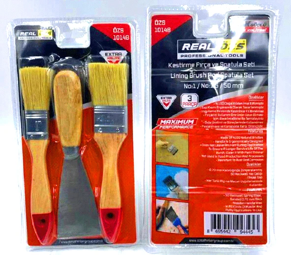 3 PARÇA  SPATULA50MM- KESTİRME FIRÇANO-1-1.5SETİ (4401)